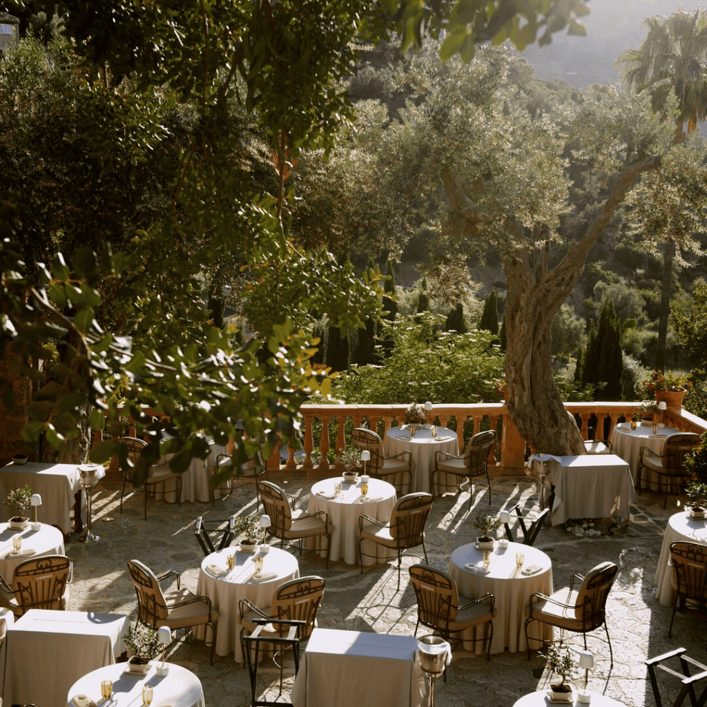 Restaurant El Olivo à La Residencia Majorque