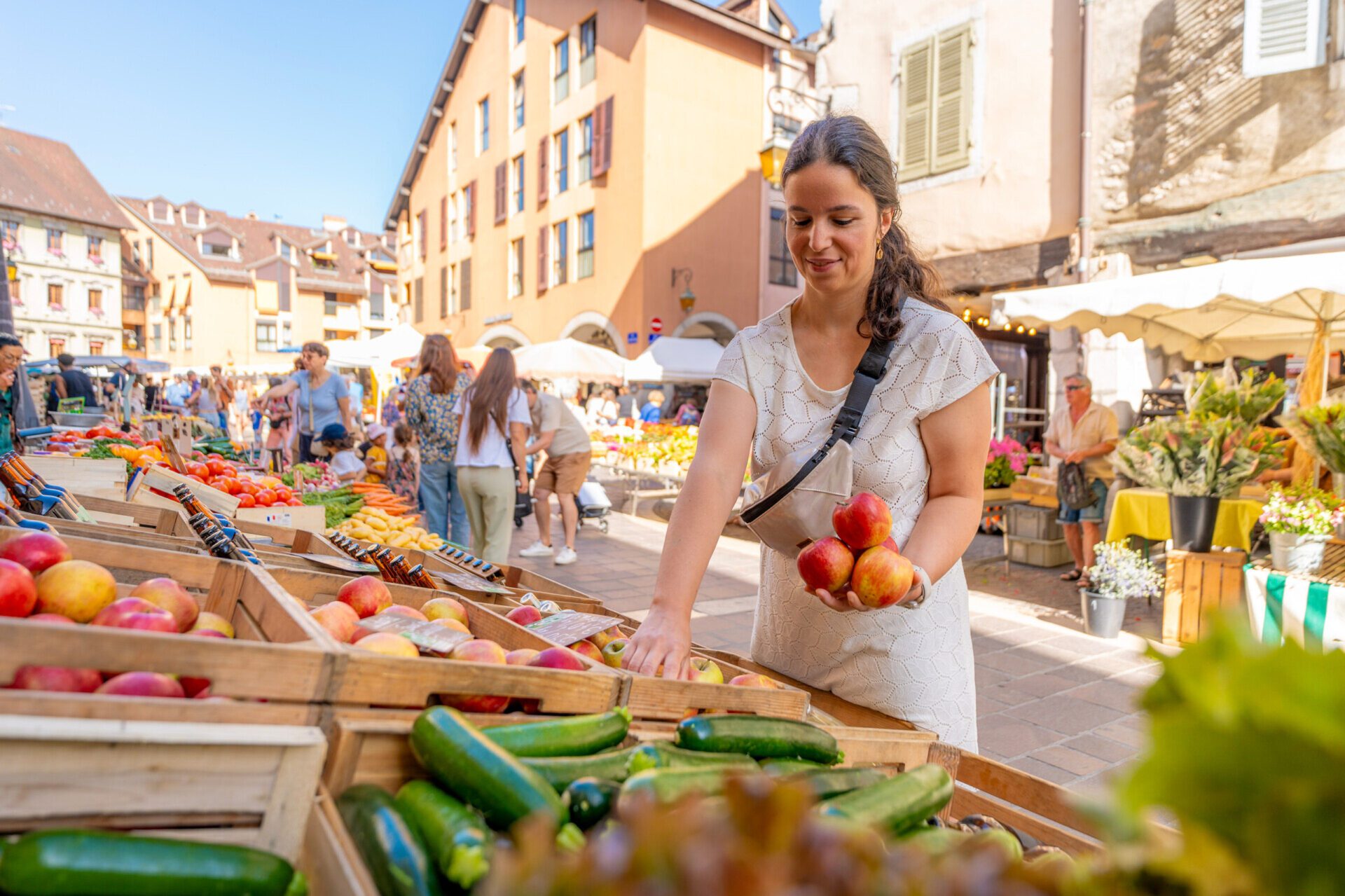 Marché Annecy France