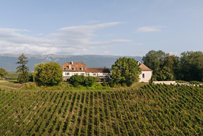 l'un des meilleurs restaurants de Genève, le Domaine de Châteauvieux
