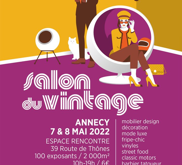 le Salon du Vintage d’Annecy est de retour pour rendre hommage à Karl Lagerfeld