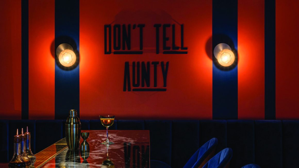 «Don’t tell aunty», sympathique speakeasy