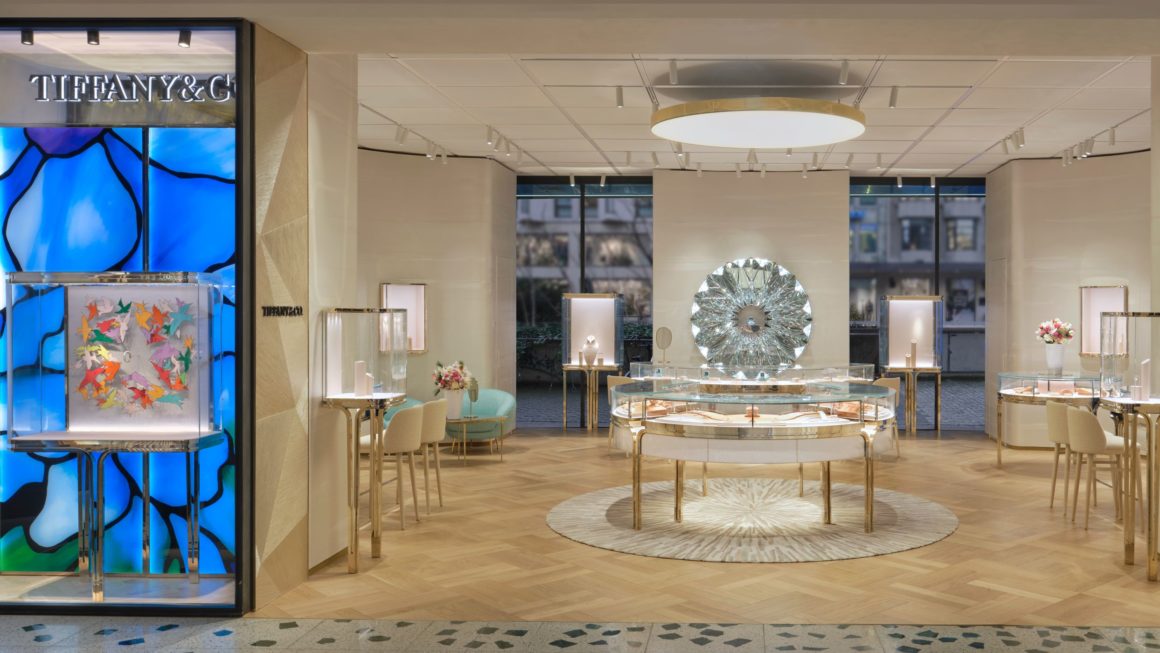 Nouvelle boutique Tiffany & Co. à Zurich
