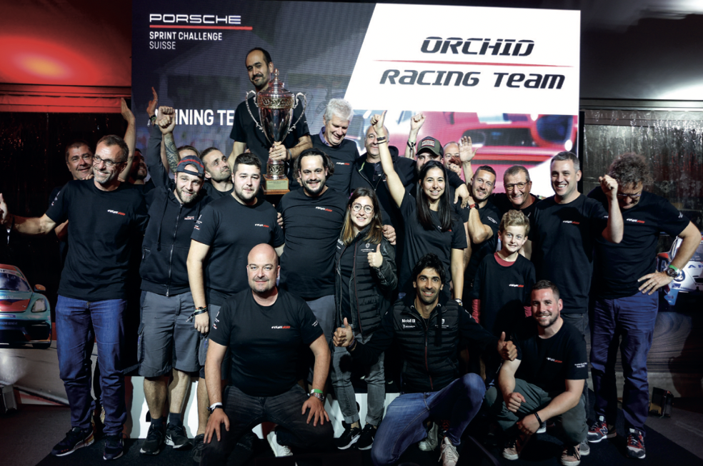 Trombi: Porsche Orchid Racing Team