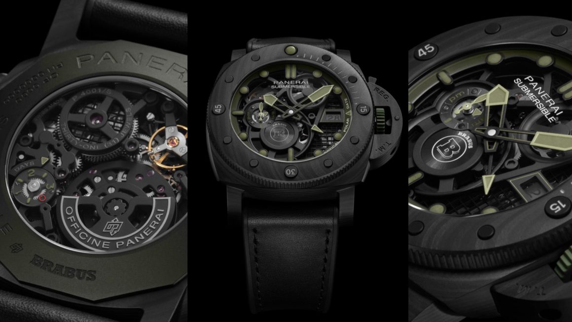 La Submersible S Edition Brabus Verde Militare de PANERAI