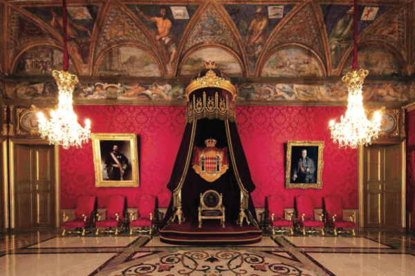 Découverte du palais princier de Monaco