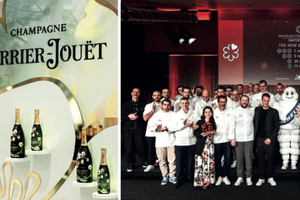 Perrier-Jouët, champagne partenaire du Guide Michelin