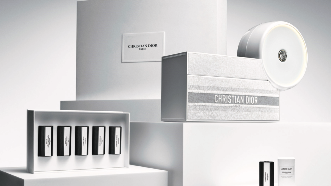 D-air de Dior, l’art du parfum chez soi