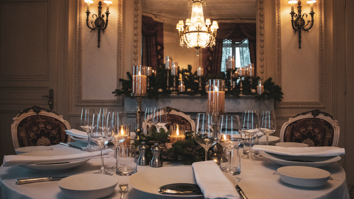 Dîner de Noël à la table de Sissi