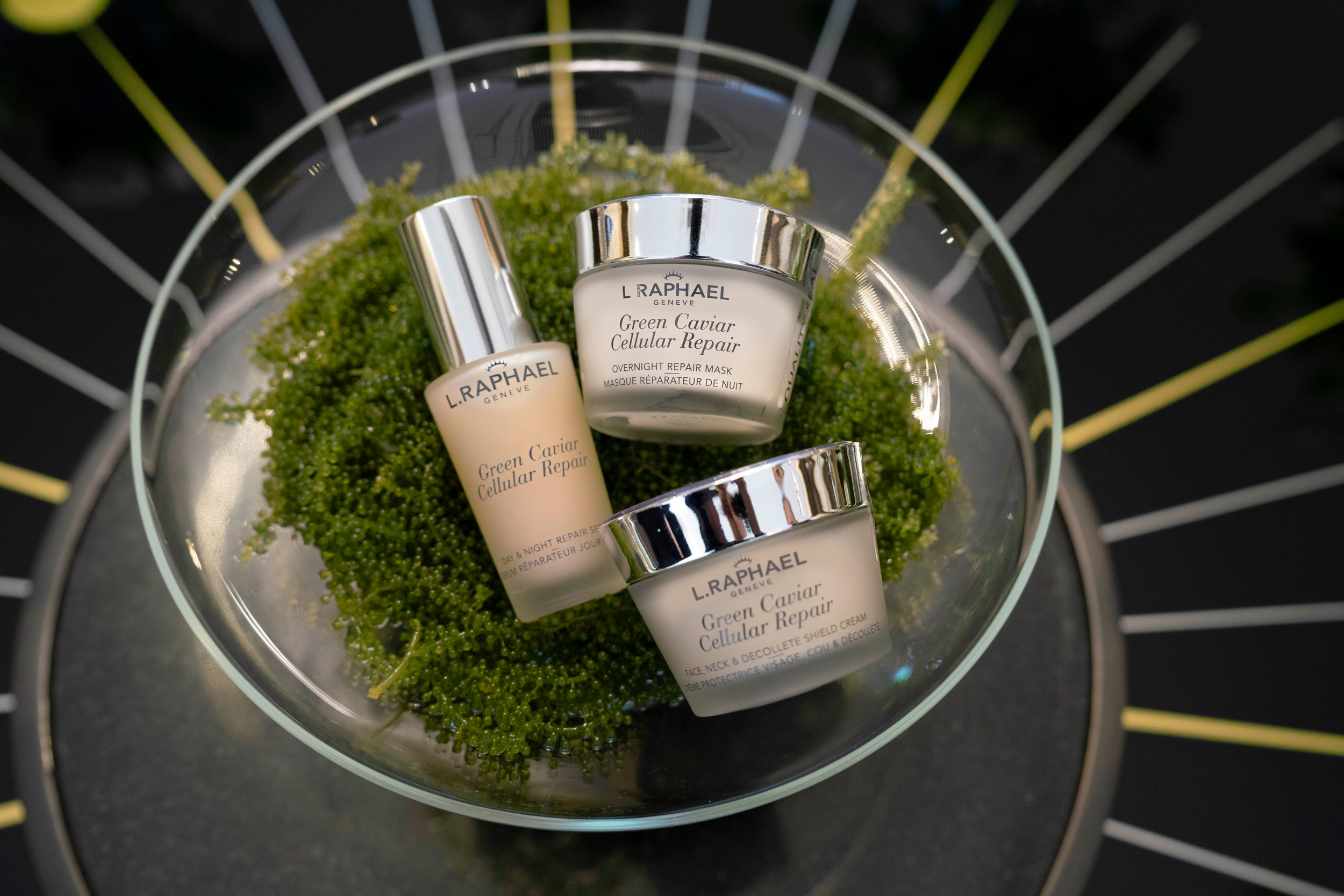 L Raphael Price L.RAPHAEL lance une nouvelle gamme au Caviar Vert | COTE Magazine Genève