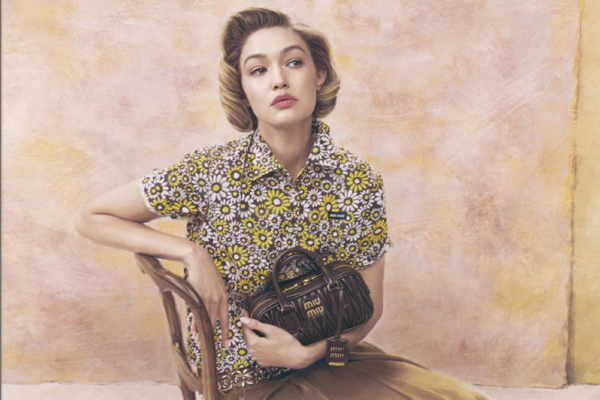 Gigi Hadid x Miu Miu entre mode et art