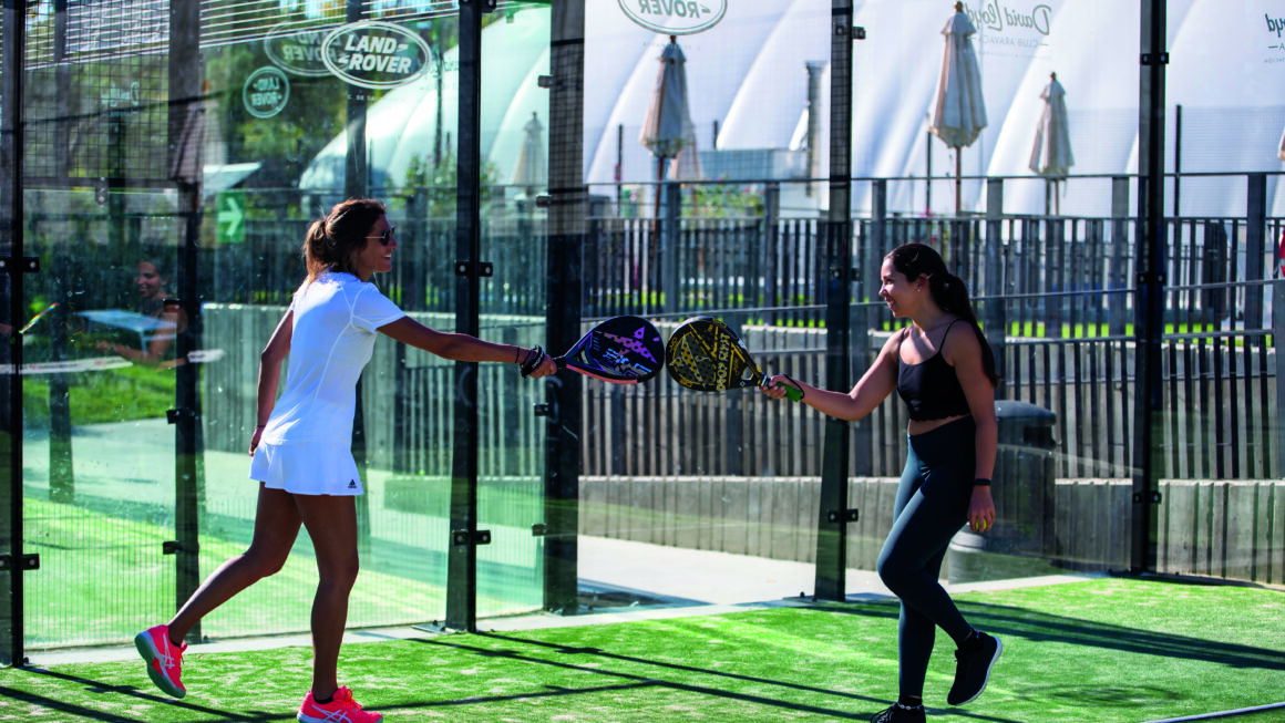 Padel chez David Lloyd, l’élégance du sport