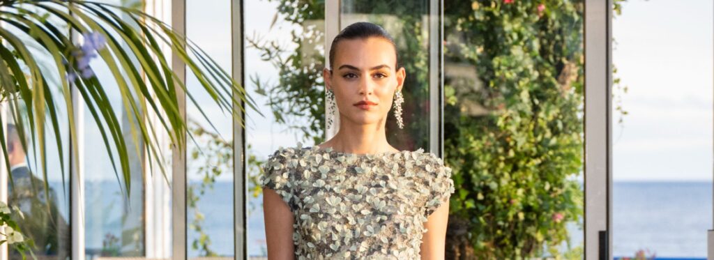 Défilé de mode Caroline’s Couture pour Chopard à Cannes