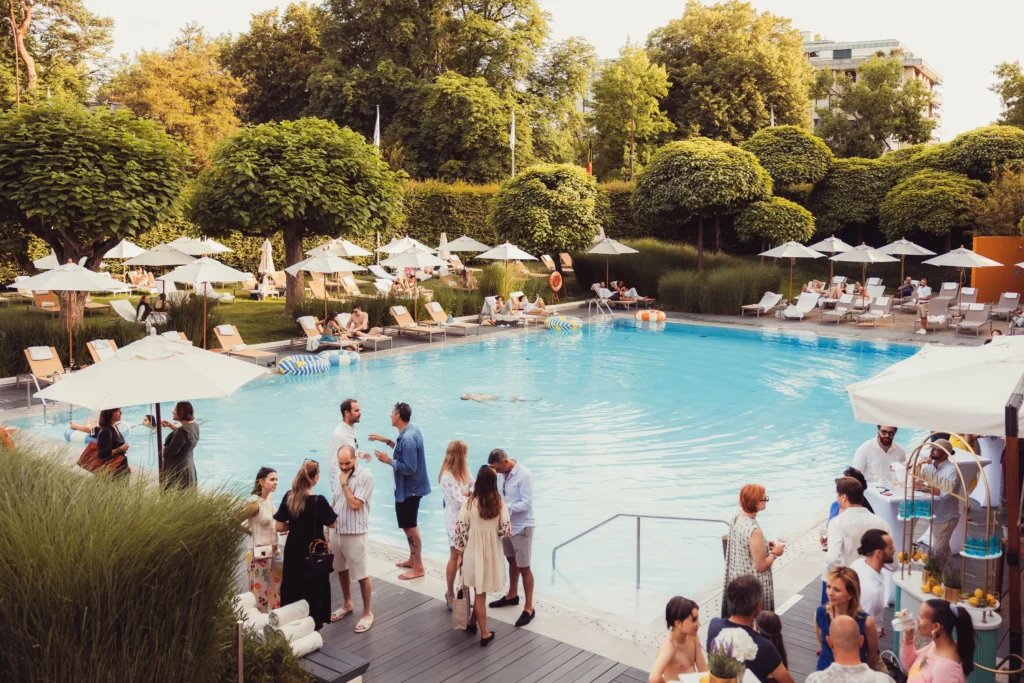 InterContinentale Genève lance sa saison estivale avec la réouverture de sa piscine et de son restaurant le poolside depuis le 1er juin.