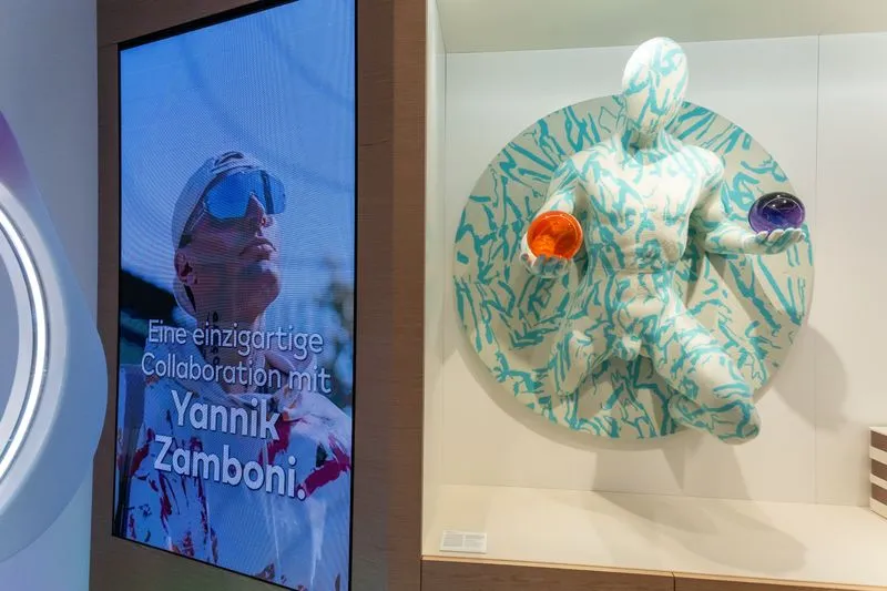 IQOS dévoile, dans sa boutique de Zurich, un espace immersif où design et art se rencontrent grâce au génie de Yannik Zamboni.