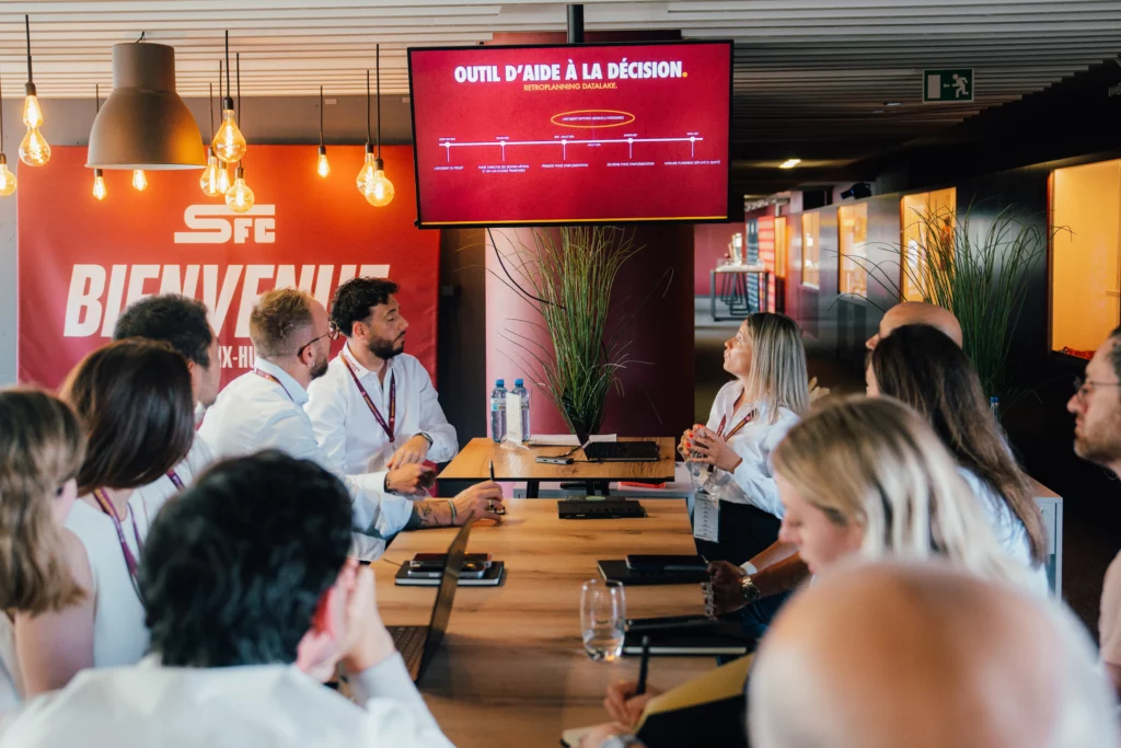 Le Genève-Servette Hockey Club a réuni ses partenaires au Stade de Genève à l’occasion du tout premier workshop dédié à l’écosystème du GSHC. 